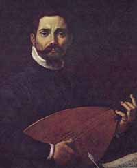Portret Dgovanni Gabriele s lutney